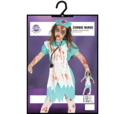 Costume da infermiera zombi per bambina