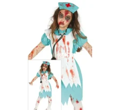 Costume da infermiera zombi per bambina