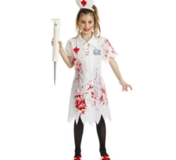 Costume da Infermiera zombi per bambina