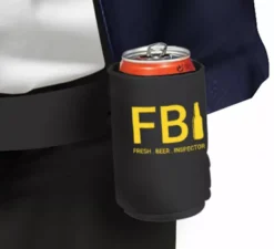 Costume da ispettore della birra fresca da uomo dell'FBI