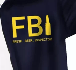 Costume da ispettore della birra fresca da uomo dell'FBI