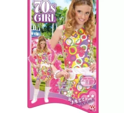 Costume da Jazz Girl anni '70 per ragazze e adolescenti