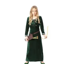 Costume da Lady Marian di Robin Hood per bambina