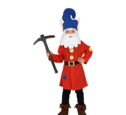 Costume da lavoratore gnomo rosso per bambino