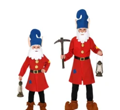 Costume da lavoratore gnomo rosso per bambino