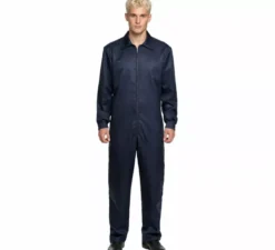 Costume da lavoratore nero o tuta da uomo