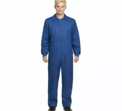 Costume da lavoratore o tuta blu navy per uomo