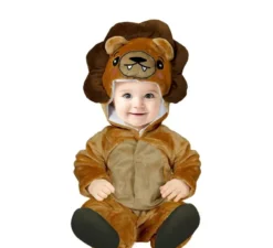 Costume da leone con cappuccio per bambino