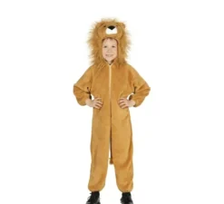 Costume da leone peloso per bambini