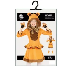 Costume da leone per bambina