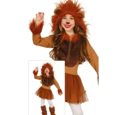 Costume da Leonessa vanitosa per bambina