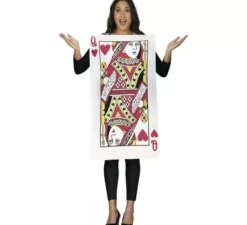 Costume da lettera regina di cuori per adulti