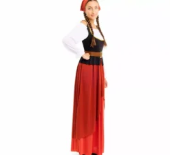 Costume da locandiera medievale per donna