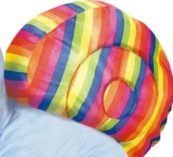 Costume da lumaca multicolore per bebè
