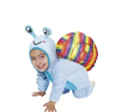 Costume da lumaca multicolore per bebè