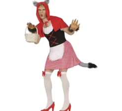 Costume da Lupo di Cappuccetto Rosso per uomo
