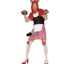 Costume da Lupo di Cappuccetto Rosso per uomo