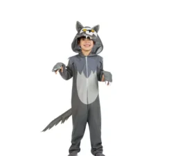 Costume da lupo grigio per bambini