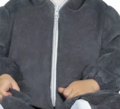 Costume da lupo grigio per neonati