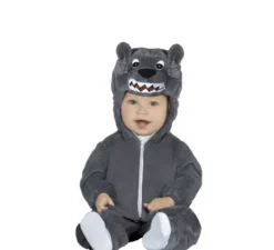 Costume da lupo grigio per neonati