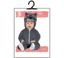 Costume da lupo grigio per neonati