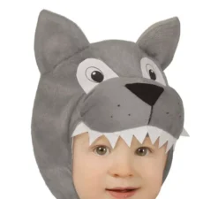 Costume da lupo grigio per neonati