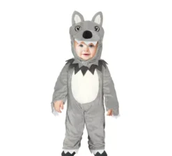 Costume da lupo grigio per neonato