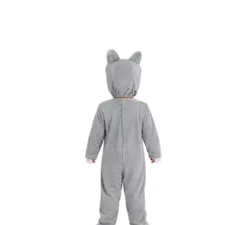 Costume da lupo grigio per neonato