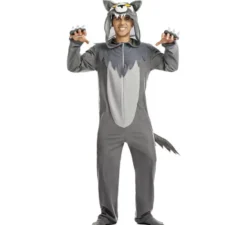 Costume da lupo grigio per un uomo