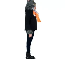Costume da lupo mannaro che trasporta bambino per adulto