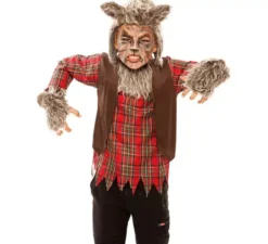 Costume da lupo mannaro per un ragazzo