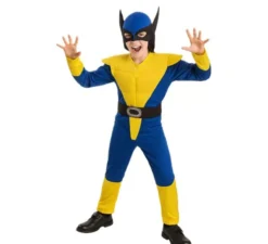Costume da lupo super giallo per un ragazzo