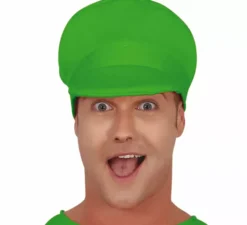 Costume da macchinista verde per uomo