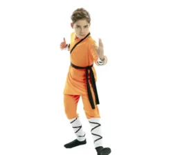 Costume da maestro Shaolin per ragazzi
