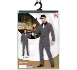 Costume da mafioso in abito elegante da uomo
