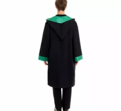 Costume da mago della scuola verde per uomo