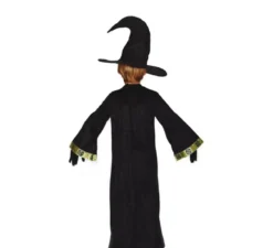 Costume da Mago nero e verde per bambini