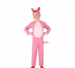 Costume da maialino rosa per bambino