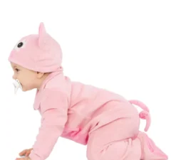 Costume da maialino rosa per bebé