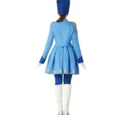 Costume da Majorette blu per donna