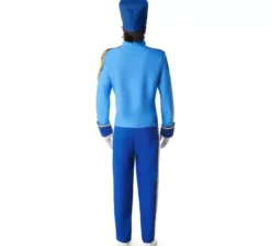 Costume da majorette blu per uomo