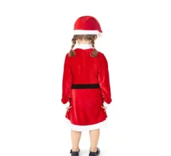 Costume da mamma natalizia per bambina e bambina