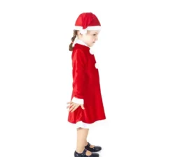 Costume da mamma natalizia per bambina e bambina