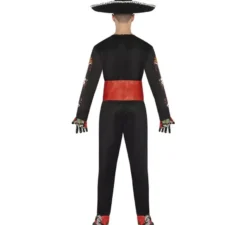 Costume da Mariachi Esqueleto per uomo