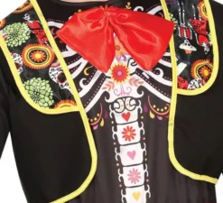 Costume da Mariachi Esqueleto per uomo