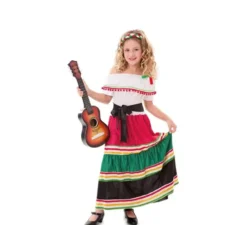 Costume da Mariachi messicana per bambina