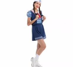 Costume da marinaia blu per donna