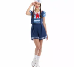 Costume da marinaia blu per donna