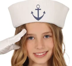 Costume da marinaia blu scuro per bambina
