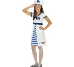 Costume da Marinaia con ancora per bambina